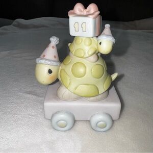 1998 Precious Moments Train 11 Turtle Take Your Time It's Your Birthday 488003
